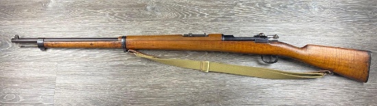 MODEL 1896 SPANISH MAUSER BOLT ACTION RIFLE 7MM CAL. w/ WOVEN SLING DATED 1899