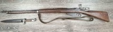 STEYR MODEL 1893 BOLT ACTION RIFLE 8 X 50R CAL. w/ BAYONET/SCABBARD/SLING