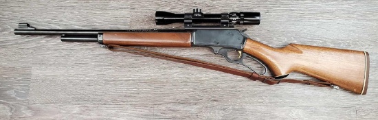 SCARCE MARLIN MODEL 375 LEVER ACTION RIFLE .375 WINCHESTER CAL. w ...