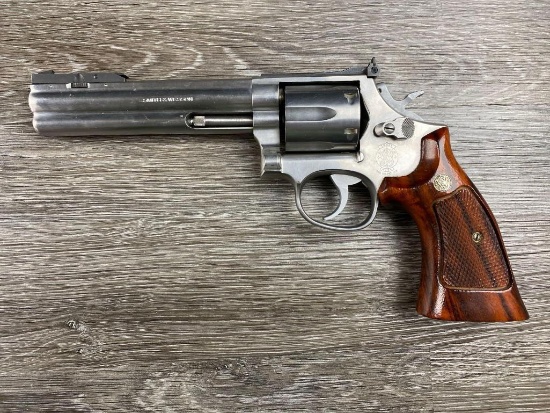 S&W MODEL 686 STAINLESS STEEL DA REVOLVER, .357 MAG CAL. | Online ...