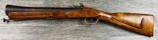 BELGIAN FLINTLOCK BLUNDERBUSS RIFLE 2