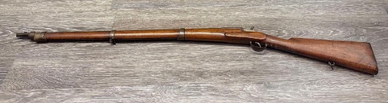 ANTIQUE BELGIAN FALLING BLOCK SINGLE SHOT RIFLE | Guns & Military ...