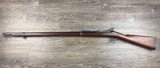 U.S. SPRINGFIELD 1873 TRAPDOOR SINGLE SHOT RIFLE, .45-70 CAL., w/ 32.5" BARREL, CIRCA 1883