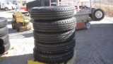 Qty 5 11R 24.5 Tires