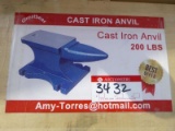 2020 Greatbear 200lbs Cast Iron Anvil