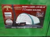 2020 Golden Mount 306515R-PE Dome Storage Shelter