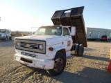 1973 Chevy C60 S/ A Flatbed Dump Truck