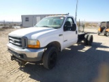 Inoperable 2000 Ford F-450 Cab & Chassis