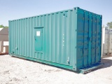Portable Job Site Restroom Container