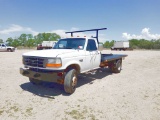 1997 Ford F-450 Flatbed Truck