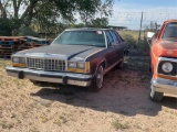 Inoperable - 1984 Ford LCV 4D Car