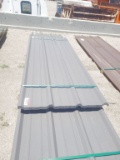Qty (40) 8ft Charcoal Gray PBR Panels
