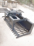 76in QT Single Cylinder Grapple Bucket