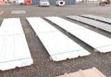 Approximately 25 Polar White 20ft 26ga R Panel