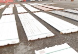 Approximately 25 Polar White 16ft 26ga PBR Panel