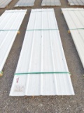 Approximately 34 Polar White 12ft 29ga AG Panel