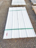 Approximately 55 Bright White 6ft 29ga AG Panel