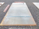 3/4 in Steel Plate / Road Plate- Bottom Plate Only