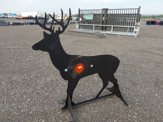 3/8" AR500 Steel Deer Shooting Target