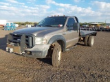 2006 Ford F-550 4x4 Flatbed Truck