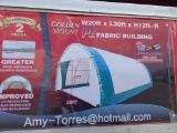 2023 Golden Mount- S203012R-300gsm PE Dome Storage Shelter