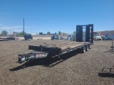 2006 Superior TR15 27ft T/A Pintle Hitch Equipment Trailer