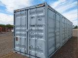 40ft High Cube 1 Trip Multidoor Container