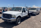 2003 Ford F-250 4x4 Ext Cab Flatbed