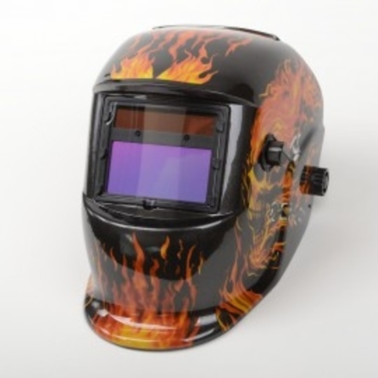 Welding Helmet (Flames)