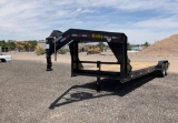 2023 Hefty 26ft T/A Gooseneck Equipment Trailer