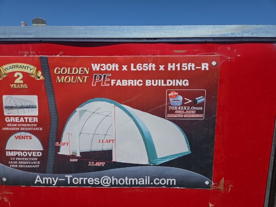 2024 Gold Mountain S308515R-PE Dome Storage Shelter