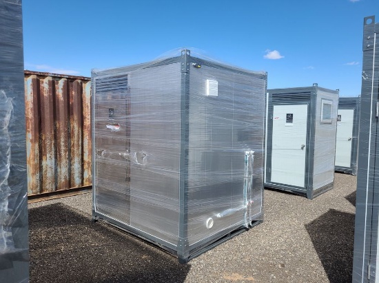 Partitioned Portable Washroom W/Shower