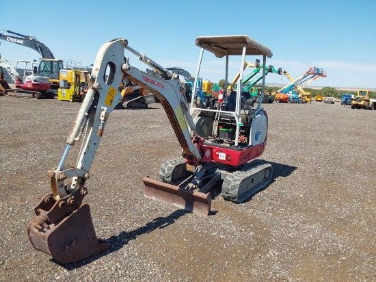 2018 Takeuchi TB216 Mini Excavator