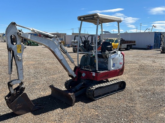 2018 Takeuchi TB216 Mini Excavator
