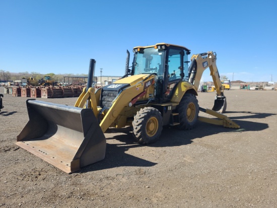 2021 Cat 440 4X4 Loader Backhoe