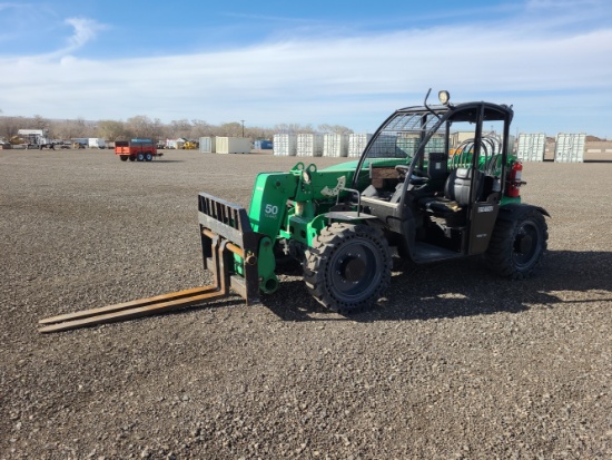 2016 Genie GTH-5519 5,500 lb 4x4x4 Telescopic Forklift