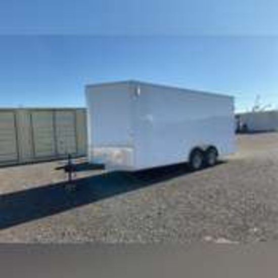 2018 Salvation 20 Ft T/A Enclosed Utility Trailer