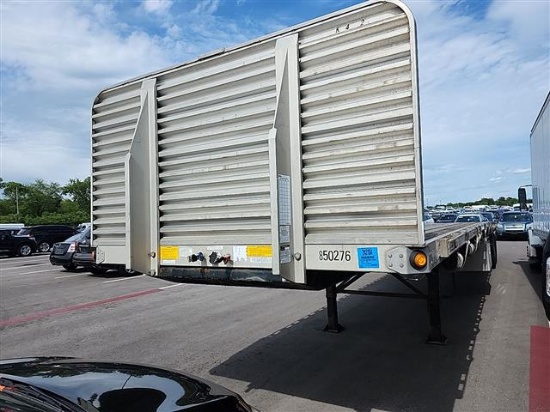 2006 Utility 48ft T/A Combination Aluminum Flatbed Trailer