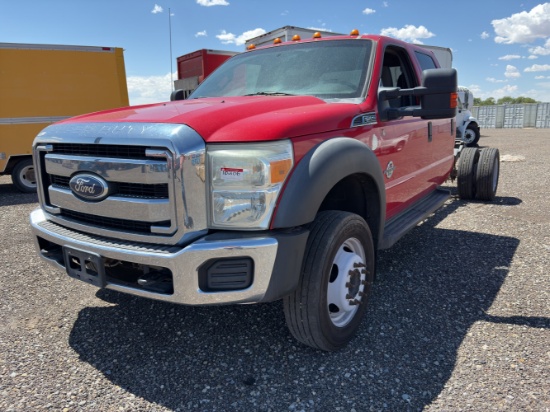 2011 Ford F-550 4x4 Cab & Chassis