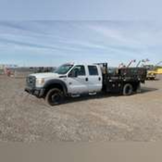 2012 Ford F-550 Crewcab 4x4 Flatbed