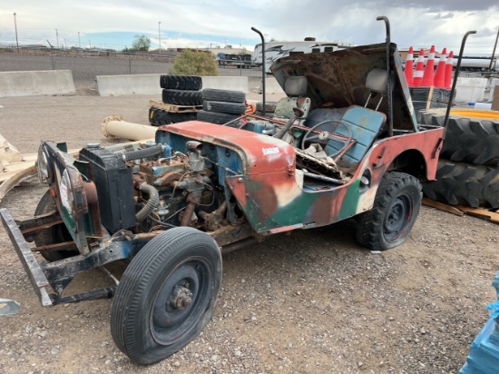 Inoperable 1948 Willys Jeep