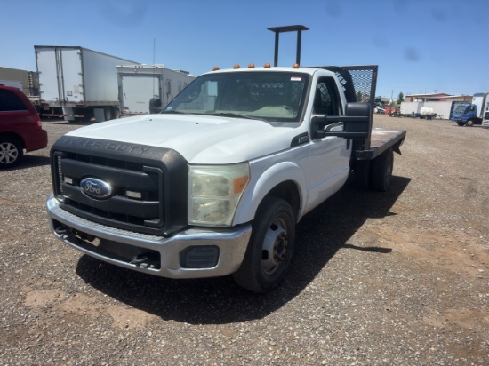 2011 Ford F-350 Flatbed Pickup