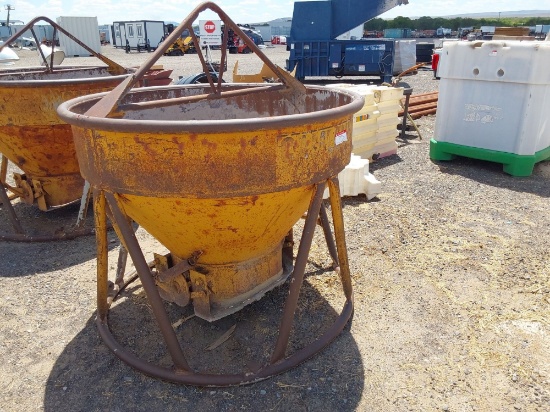 Concrete Crane Bucket