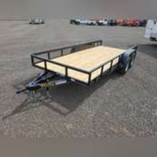 2025 Hefty 16ft T/A Utility Trailer