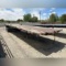 Custom Built 45 ft T/A Oil Field Flat Bed Trailer