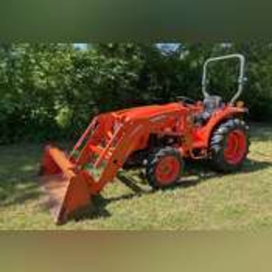 2016 Kubota L3901D 4WD Utility Tractor