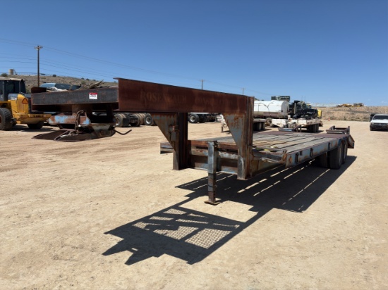 Custombuilt 20 ft T/A Gooseneck Trailer