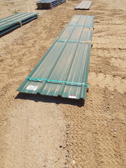 Qty 20 @ 20' PBR-PANEL 29GA, NW EVERGREEN