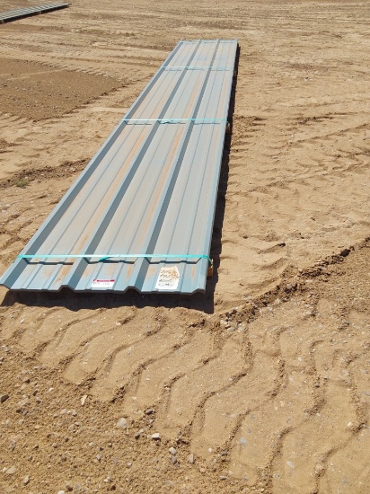 Qty 20 @ 20' PBR-PANEL 26GA, NW BLUE GRAY
