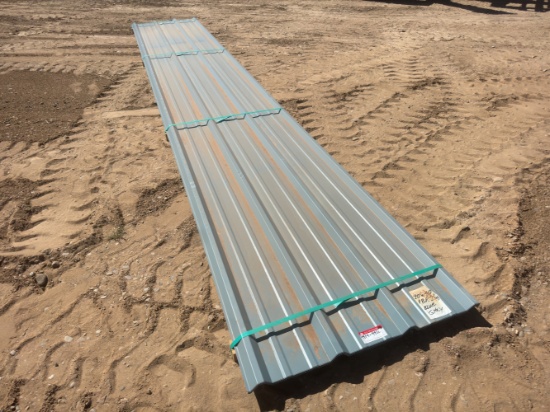 Qty 20 @ 20' PBR-PANEL 26GA, NW BLUE GRAY